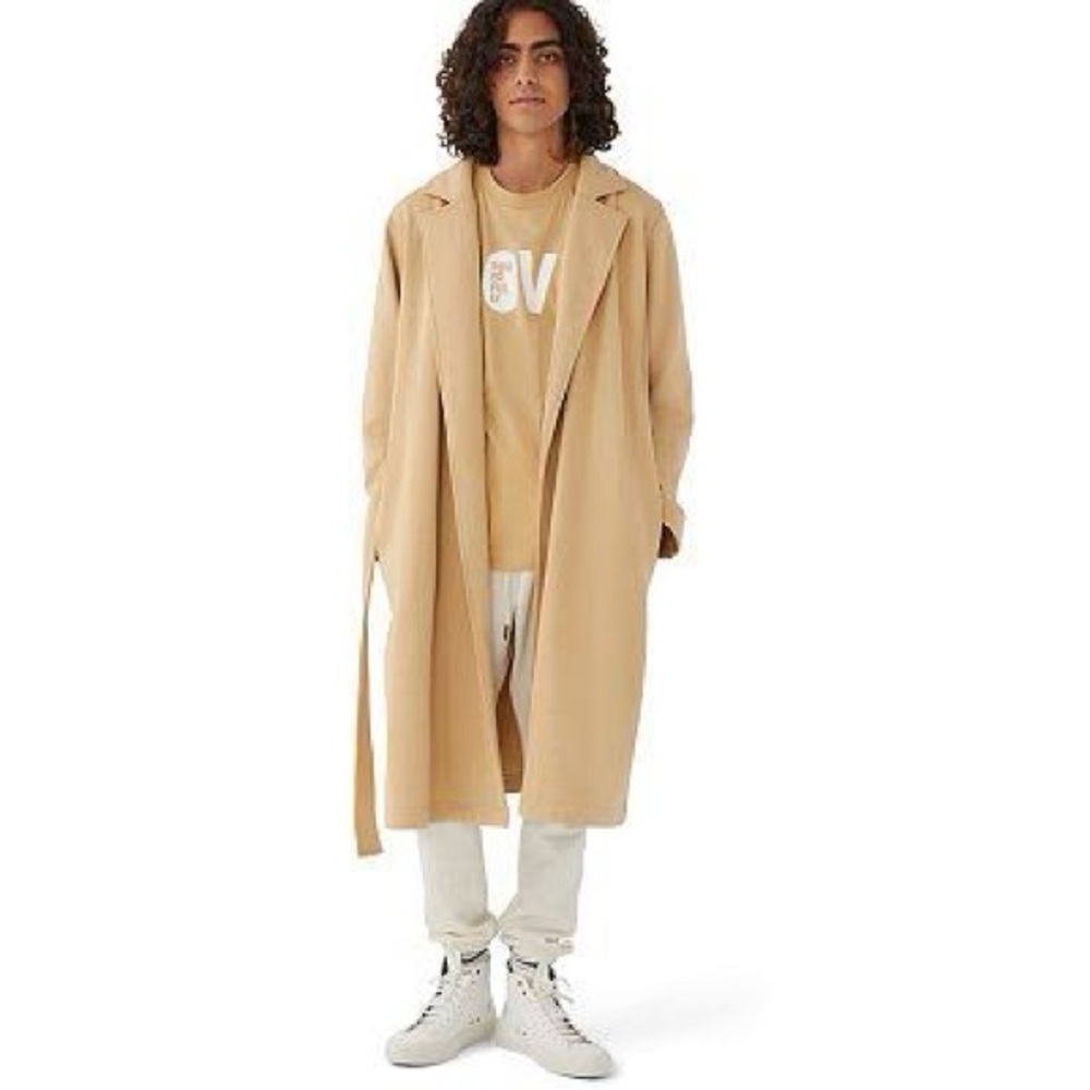HUMAN NATION Women Coat Minimalist Loungewear Sustainable Cozy Wrap S